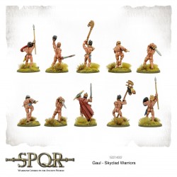 SPQR Gaul Skyclad Warriors 28mm Ancients WARLORD GAMES