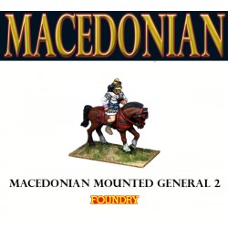 Macedonian Mounted General 2 28mm Ancients FOUNDRY