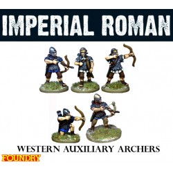 Imperial Roman Western Auxiliary Archers (5) 28mm Ancients FOUNDRY