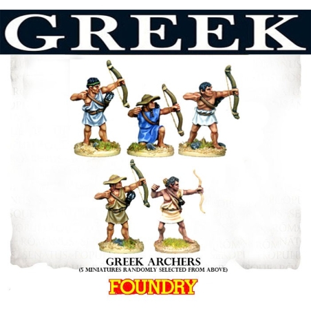 Greek or Macedonian Archers 28mm Ancients FOUNDRY