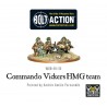 British Commando Vickers MMG Team 28mm WWII WARLORD GAMES