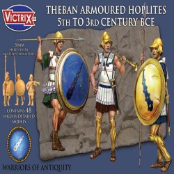 Greek Theban Armoured Hoplites (48) 28mm Plastic VICTRIX