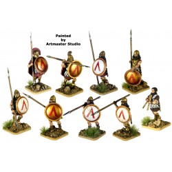 Greek Spartan Armoured Hoplites (48) 28mm Plastic VICTRIX