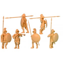 Greek Theban Armoured Hoplites Sprue (8) 28mm Plastic VICTRIX