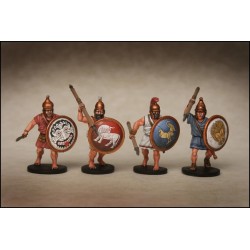 Greek Unarmoured Hoplites Sprue (8) 28mm Plastic VICTRIX