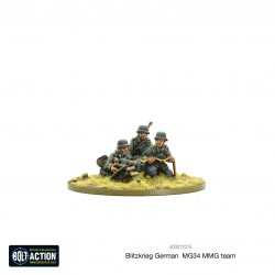 Blitzkrieg German MG34 MMG team (1939-42) WARLORD GAMES