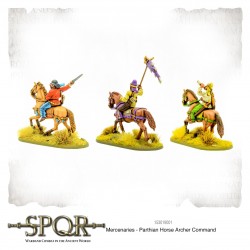 SPQR Mercenaries Parthian Horse Archer Command (3) 28mm Ancients WARLORD GAMES