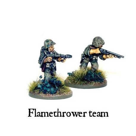 American U.S. Marines Corp Flamethrower team 28mm WWII WARLORD GAMES