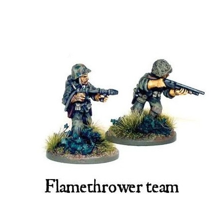 American U.S. Marines Corp Flamethrower team 28mm WWII WARLORD GAMES