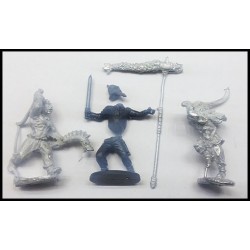 Dacian Falxmen Command (3) 28mm Ancients SPQR WARLORD GAMES