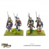 Landsknechts with Zweihanders Sprue (6) 28mm Renaissance Pike & Shotte WARLORD