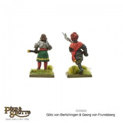 Götz Von Berlichingen & Georg Von Frundsberg 28mm Renaissance WARLORD