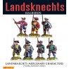 Landsknechts Mercenary Characters w/Halberds 28mm Renaissance FOUNDRY