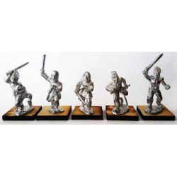 GALLIC GAUL WARRIORS (10) 28mm Ancients