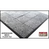 HERRINGBONE BRICK - SLATE STONE DUNGEON  2"x2" DOUBLE-SIDE DUNGEON TILES