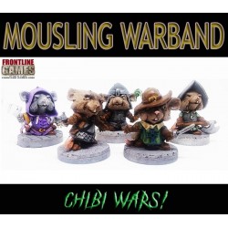 Mousling Warband - CHIBI WARS! - FRONTLINE GAMES