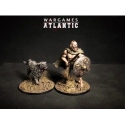 Dark Age Irish Warriors box set (40) 28mm WARGAMES ATLANTIC