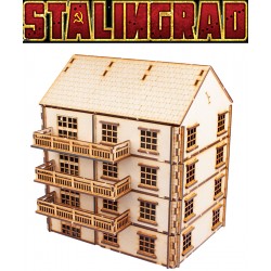 STALINGRAD PAVLOV'S HOUSE SET! 28mm WWII Terrain TTCOMBAT