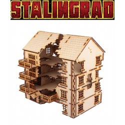 STALINGRAD PAVLOV'S HOUSE SET! 28mm WWII Terrain TTCOMBAT