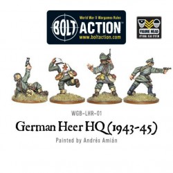 German Army HQ (1943-45) 28mm WWII WARLORD GAMES