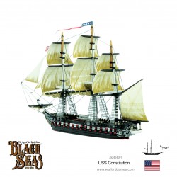 BLACK SEAS USS Constitution WARLORD GAMES