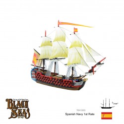 BLACK SEAS Spanish Navy 1st Rate WARLORD GAMES