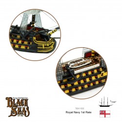 BLACK SEAS Royal Navy 1st Rate WARLORD GAMES