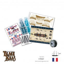 BLACK SEAS French Ship of the Line - L'Orient WARLORD GAMES