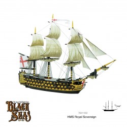 BLACK SEAS HMS Royal Sovereign WARLORD GAMES