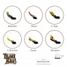 BLACK SEAS French Navy Fleet (1770 - 1830) Set WARLORD GAMES