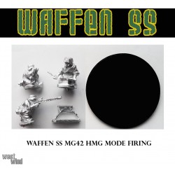 German Waffen SS MG42 HMG Mode Firing 28mm WWII WESTWIND