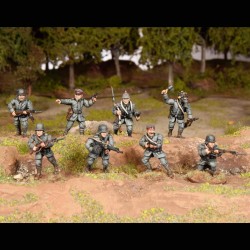 German Infantry 1916-1918 Boxed Set (30) 28mm WWI WARGAMES ATLANTIC