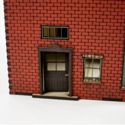 Dyer Logistics (Factory Building) 28mm Prepainted Terrain WWII BLACK SITE STUDIOS