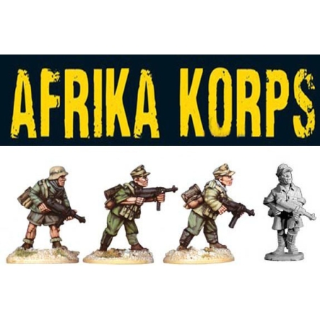 German Afrika Korps Sub-Machine Guns I 28mm WWII ARTIZAN DESIGN