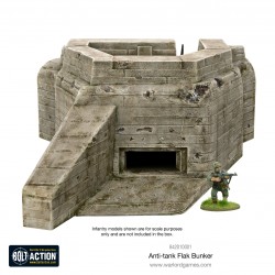 Flak Bunker 28mm Terrain Italeri WARLORD GAMES