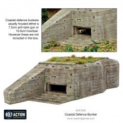 Coastal Defence Bunker  28mm Terrain Italeri WARLORD GAMES