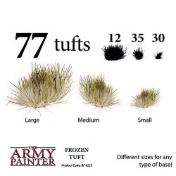 Frozen Tufts Basing material Flock ARMY PAINTER