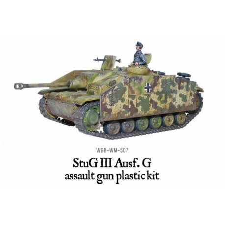 German Stug IIIG or StuH-42  Tank Destroyer WWII 28mm 1/56th WARLORD GAMES