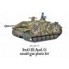 German Stug IIIG or StuH-42  Tank Destroyer WWII 28mm 1/56th WARLORD GAMES