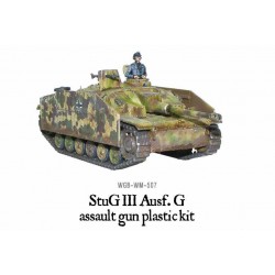 German Stug IIIG or StuH-42  Tank Destroyer WWII 28mm 1/56th WARLORD GAMES