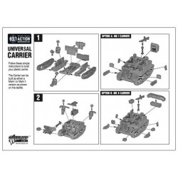 British 8th Army Universal Carrier 28mm/1/56th WWII WARLORD GAMES