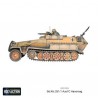 German SdKfz 251/1 C "Hanomag" Halftrack WWII 28mm 1/56th (Bagged) WARLORD GAMES