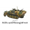 German SdKfz 251/1 D "Hanomag" Halftrack WWII 28mm 1/56th (Bagged) WARLORD GAMES