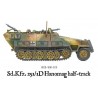 German SdKfz 251/1 D "Hanomag" Halftrack WWII 28mm 1/56th (Bagged) WARLORD GAMES