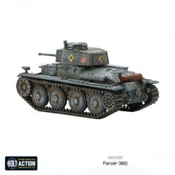 German PzKpfw 38(t) Light tank WWII 28mm 1/56th (Bagged) WARLORD GAMES