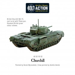 Britich Churchill Heavy Tank WWII 28mm 1/56th WARLORD GAMES