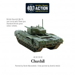 Britich Churchill Heavy Tank WWII 28mm 1/56th WARLORD GAMES