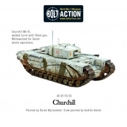 Britich Churchill Heavy Tank WWII 28mm 1/56th WARLORD GAMES