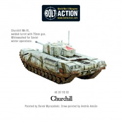 Britich Churchill Heavy Tank WWII 28mm 1/56th WARLORD GAMES