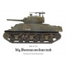 U.S. M4 Sherman medium tank 1:56th/28mm WWII (no box) WARLORD GAMES